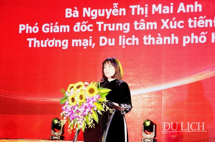 Phó Giám đốc HPA Nguyễn Thị Mai Anh phát biểu khai mạc